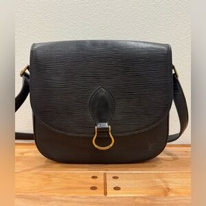 Louis Vuitton Epi Leather Vintage St Cloud GM Black Crossbody Bag